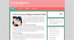 Desktop Screenshot of bdvmanagement.com